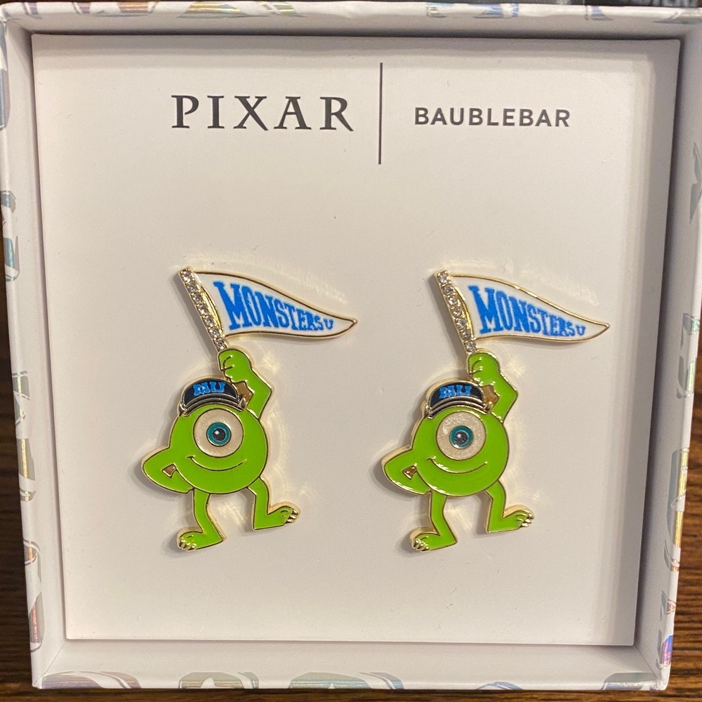 BaubleBar Mike Monsters U Earrings